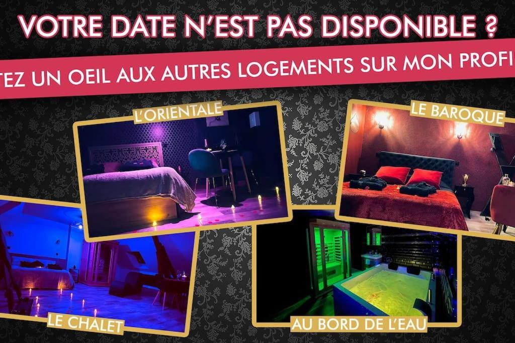 Apartment Le Baroque / Jacuzzi / Sauna Chateau-Landon